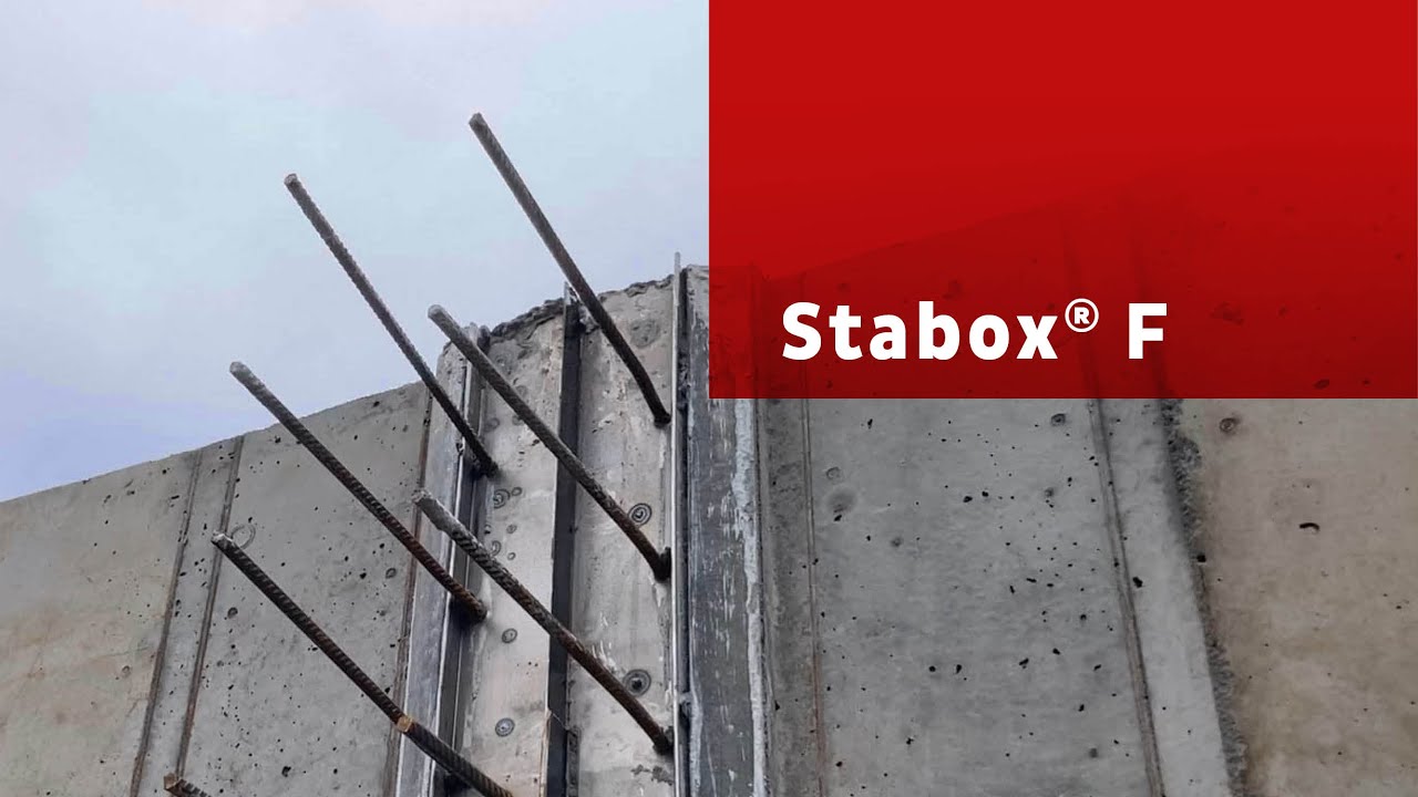 Stabox® F rebar connection with Fradiflex® Premium metal water stop