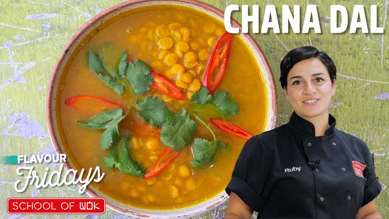 Ruby Makes a Delicious and Easy Chana Dal!
