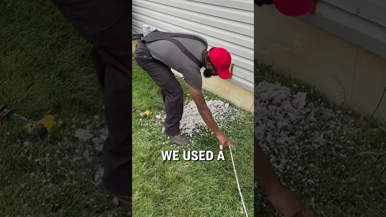 How we clean dryer vent ducts 🤩😮  -  🎥 theductmanz