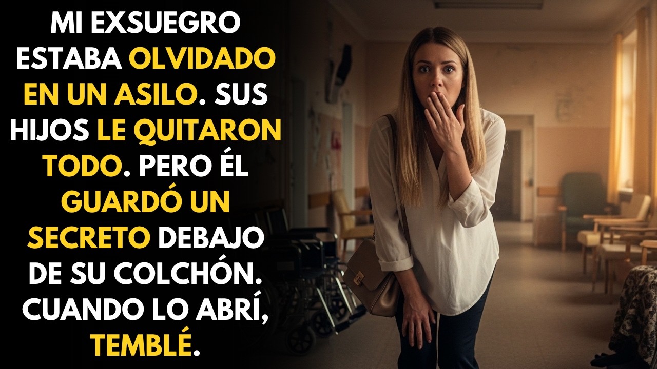 Cuid&eacute; al padre de mi ex abandonado en un asilo,meses despu&eacute;s me entreg&oacute; un sobre que me hizo temblar