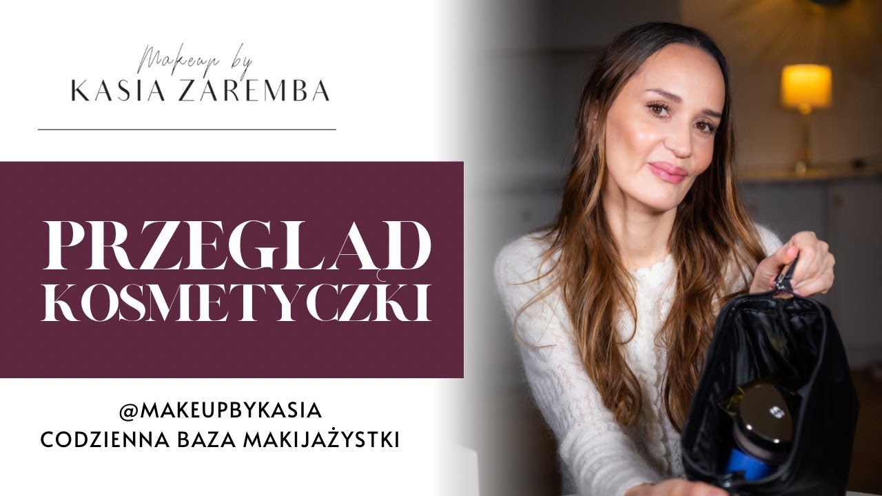 PRZEGLĄD KOSMETYCZKI @MAKEUPBYKASIA I Codzienna baza makijażystki