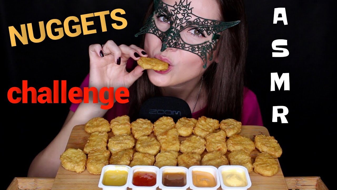 АСМР МАК НАГГЕТС ЧЕЛЛЕНДЖ!/ASMR CHICKEN NUGGETS CHALLENGE *AuzSOME Austin & SAS-ASMR* Mukbang
