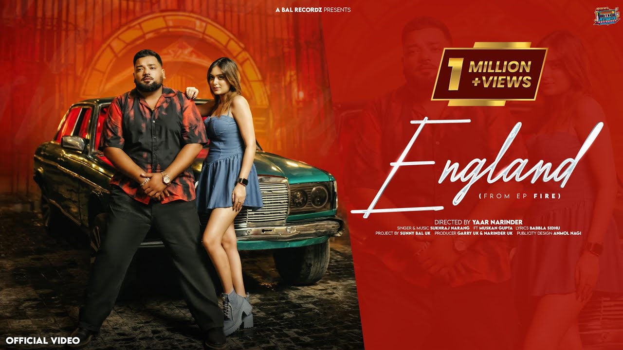 England (Official Video) Sukhhraj | A Bal Recordz | Latest Punjabi Songs 2025 | Punjabi Songs