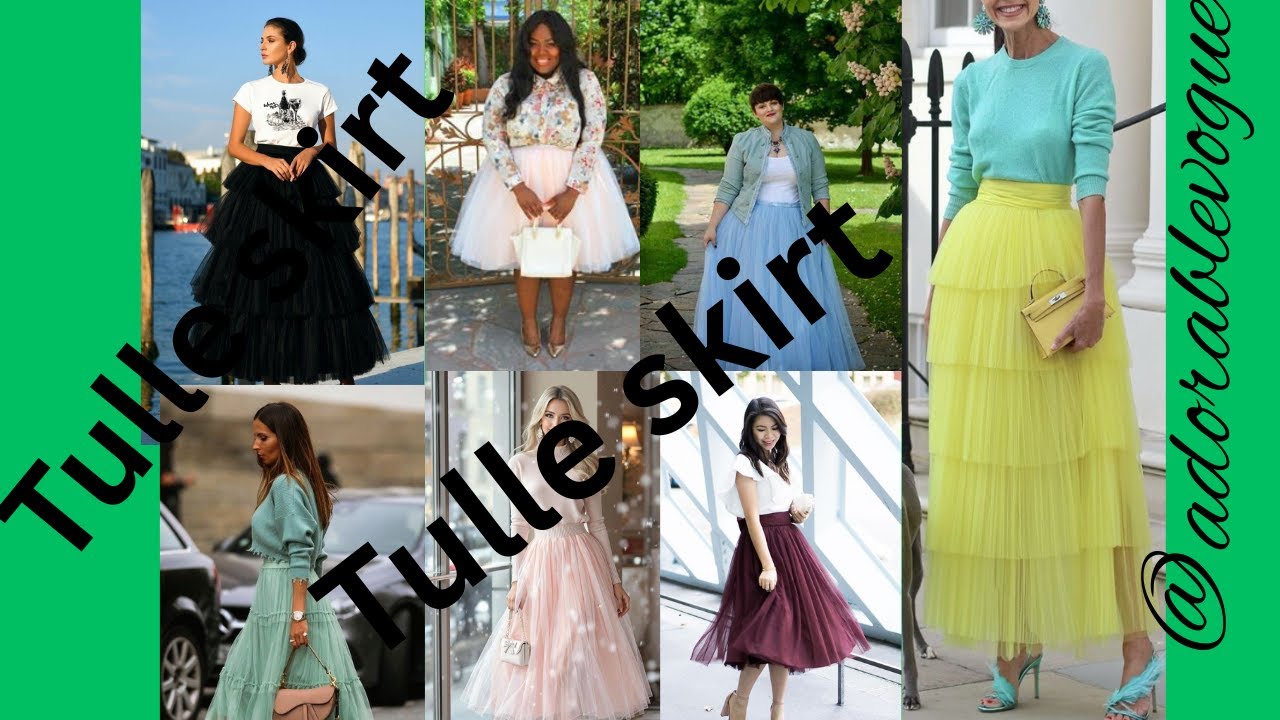 Enchanting Tulle skirt outfits to steal the show
