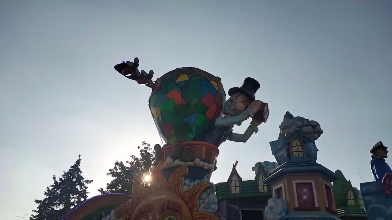 carnevale di Buttapietra 2025 parte 2 sfilata di carri allegorici