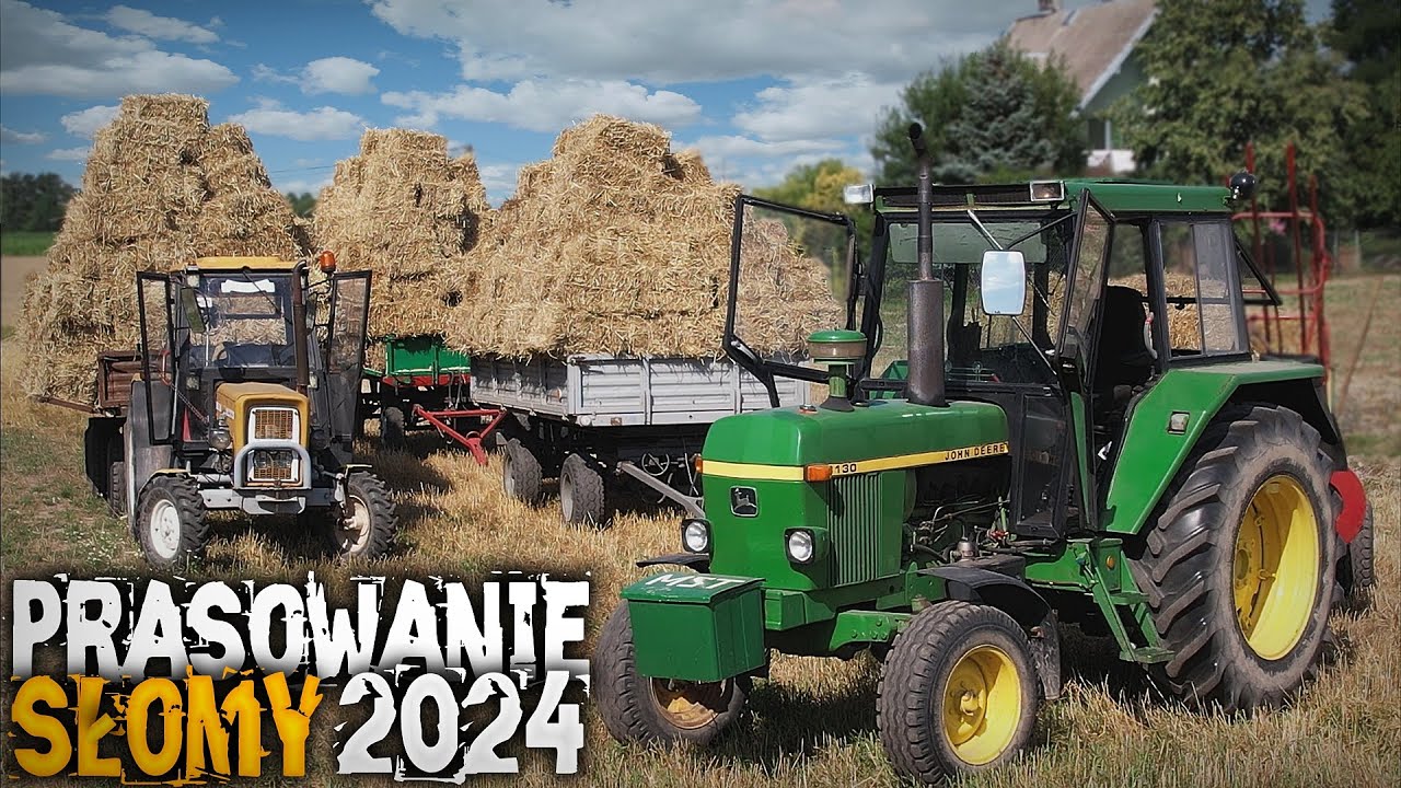 OPOROWE PRASOWANIE SŁOMY W KOSTKI *TAK JESZCZE NIE BYŁO*🔥  😱 Żniwa 2024 w GR SOLEC [Odc.16] 🔥 MST