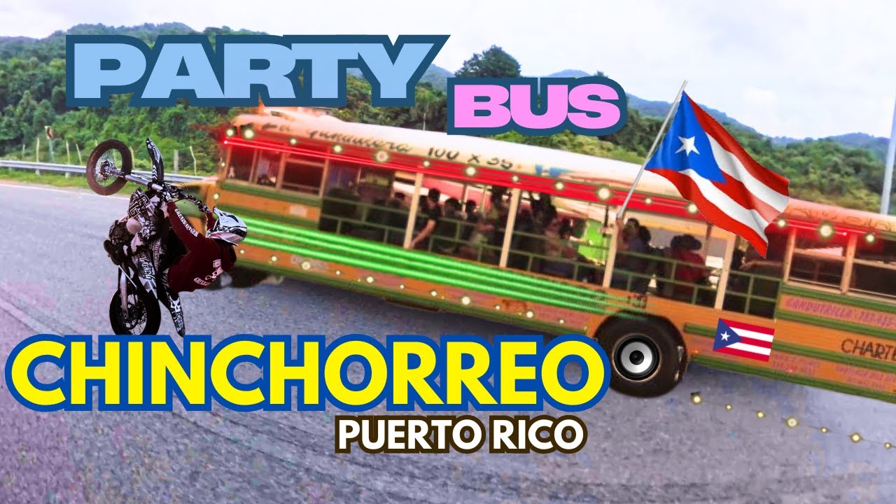 Epic Party Bus Chinchorreo in Puerto Rico: Music, Drinks & Frituras!