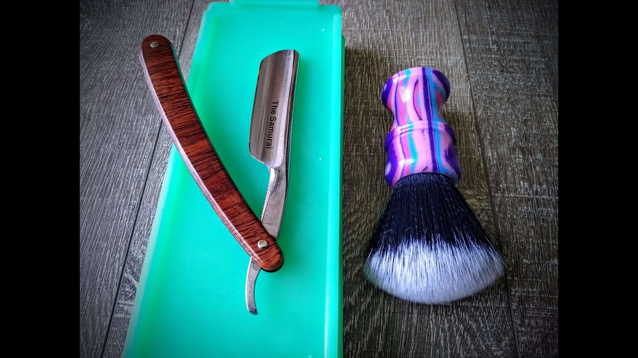 The Samurai Straight Razor | Shapton Kuromaku 8000 | SOTD