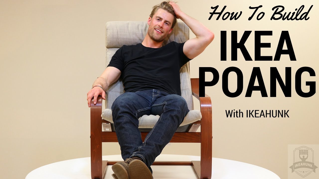 Как собрать стул IKEA Poang
