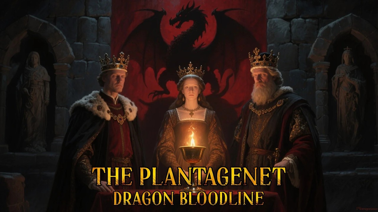 The Plantagenet Dynasty: Dragon Bloodline and the Hidden Grail Secrets of England |History for Sleep