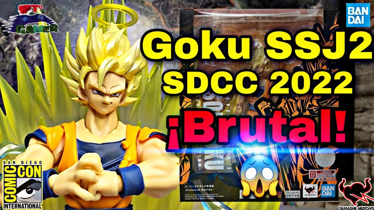 Goku SSJ2 SDCC 2022 SH Figuarts Dragon Ball | POR FIN! 🤩 | Unboxing + Review | Español