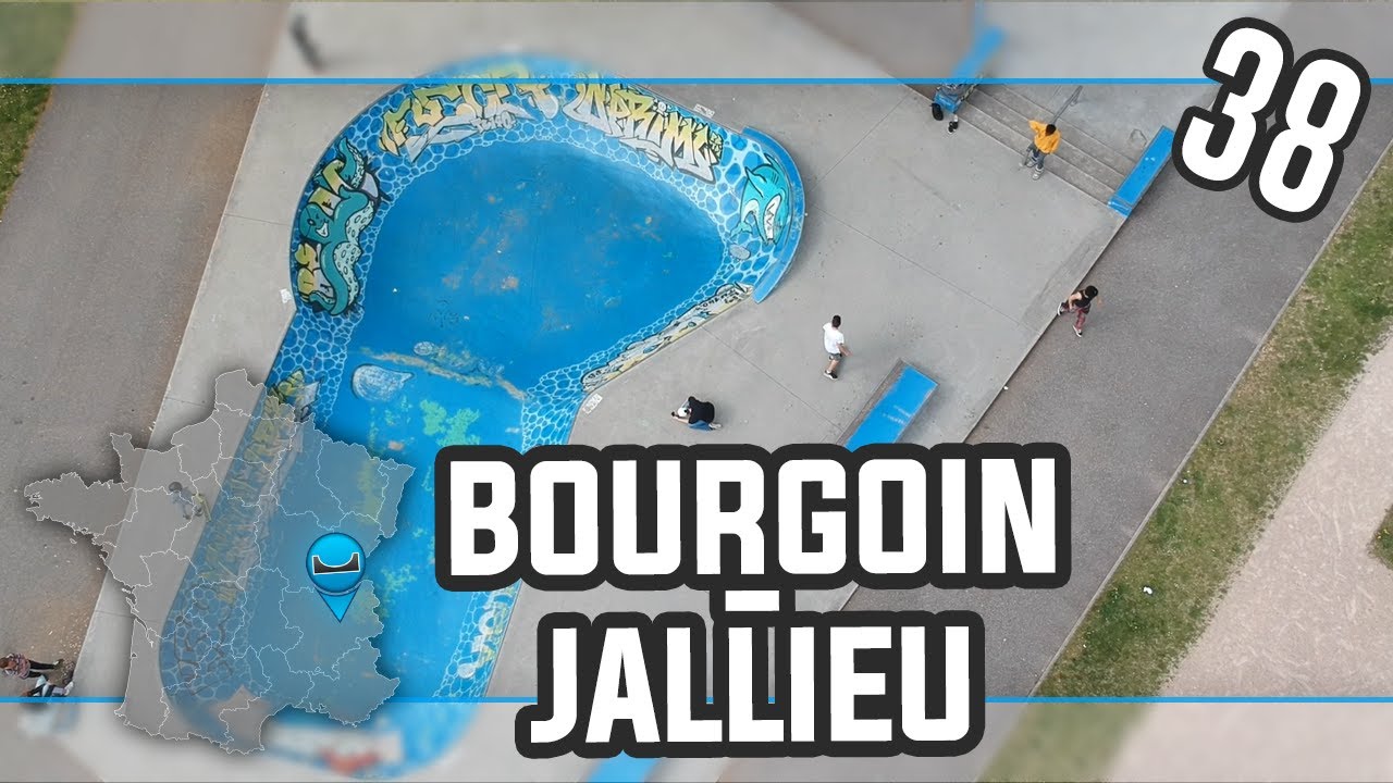 SKATEPARK de Bourgoin-Jallieu (38)