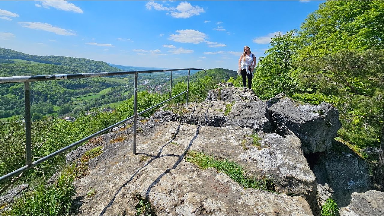 Wanderung: Burgruine Lichtenstein und Zankelstein Runde von Pommelsbrunn (Hersbrucker Alb)