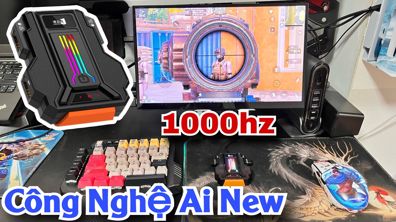 [Review] Lie Ying Pro Phụ Kiện Bàn Phím Chuột New Công Nghệ AI mới_Giảm Giật Ngang_Nhận Diện Scope