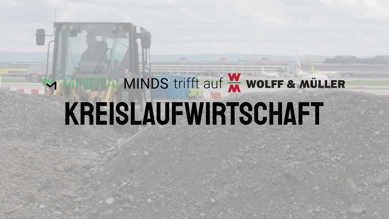Mineral Minds x WOLFF & MÜLLER: Zusammen die Kreislaufwirtschaft stärken