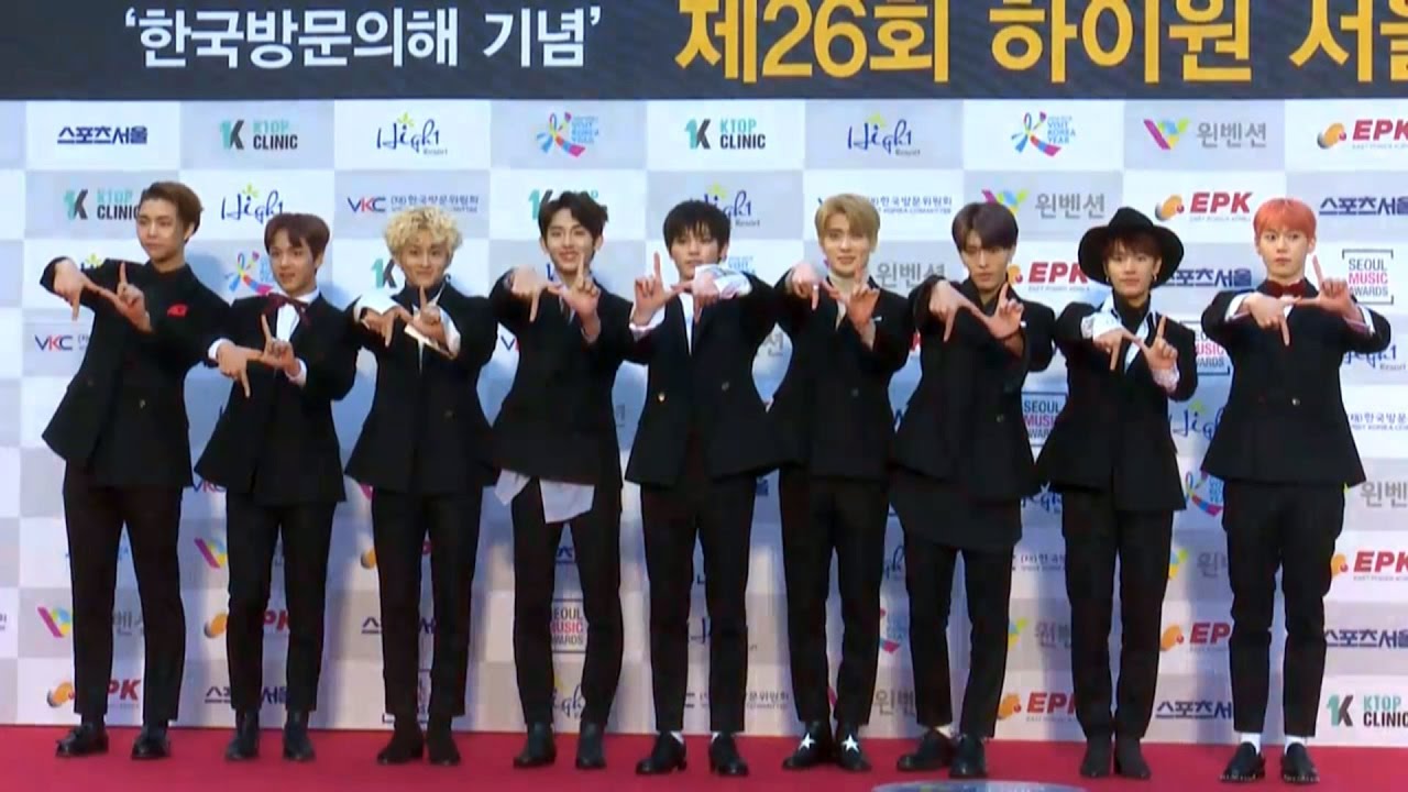 NCT127 SEOUL MUSIC AWARDS Red Carpet (서울가요대상, Fire Truck, Limitless) [통통영상]