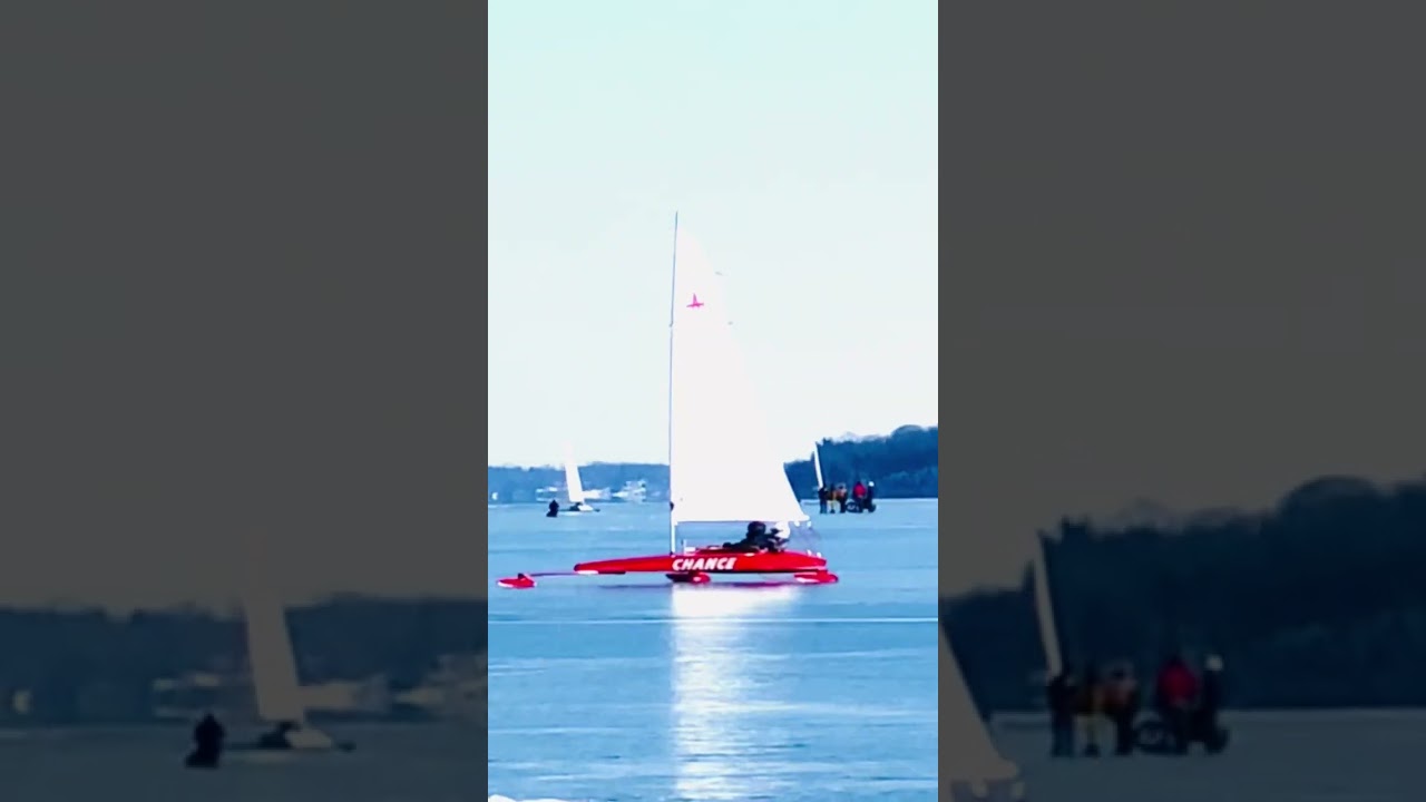 Iceboat Racing at Geneva Lake