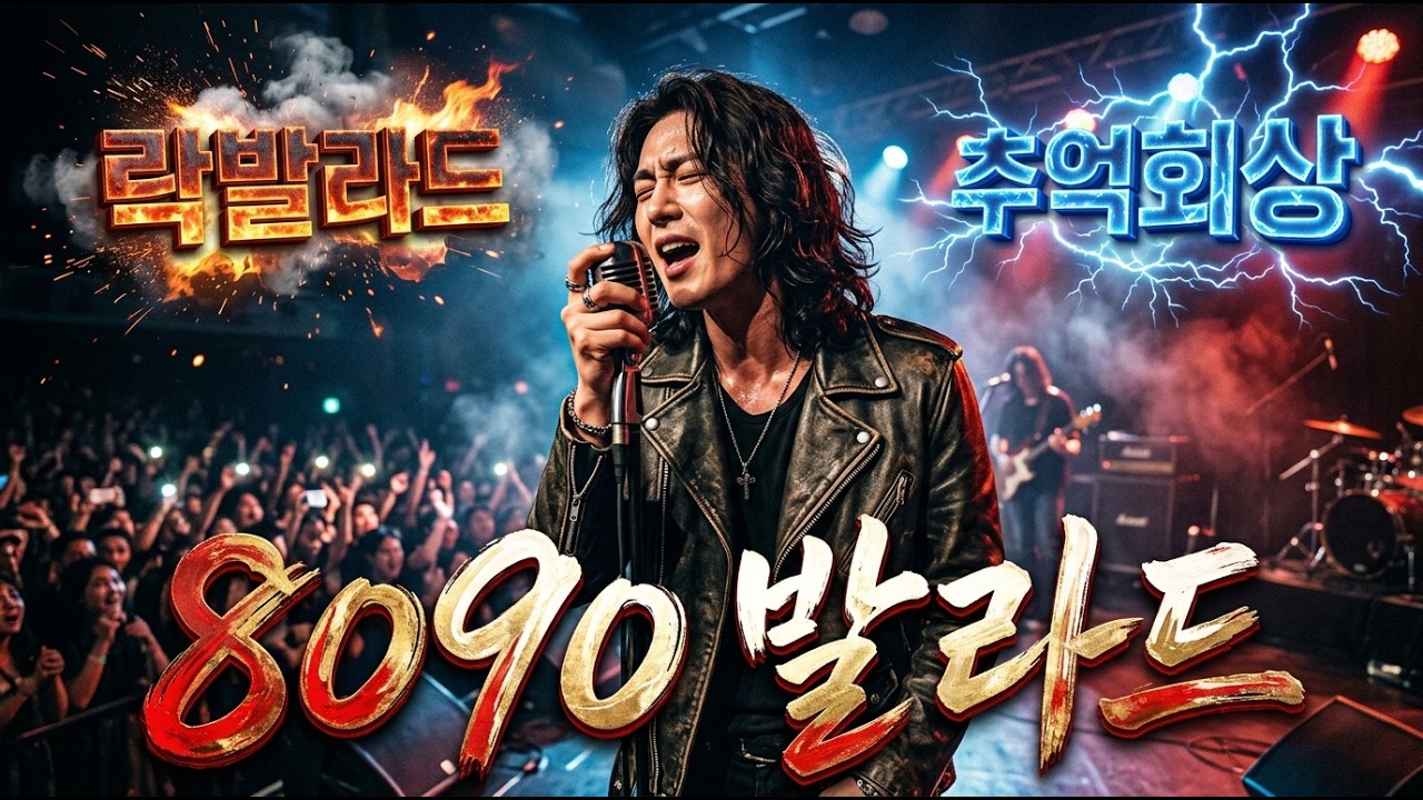 🎸 8090 감성 발라드를 락발라드로 듣다 🔥 추억의 8090 명곡 재해석 Playlist | [AI COVER]