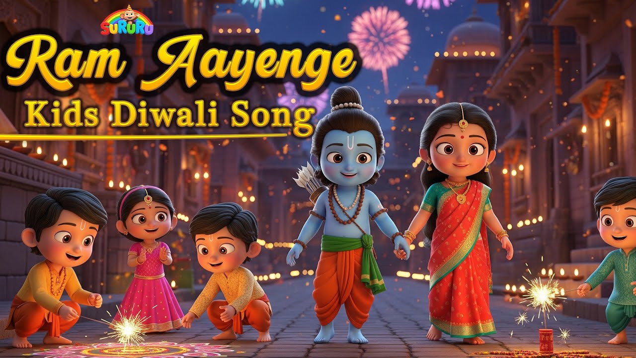 Ram Aayenge | Kids Diwali Song | Happy Deepawali | Balgeet