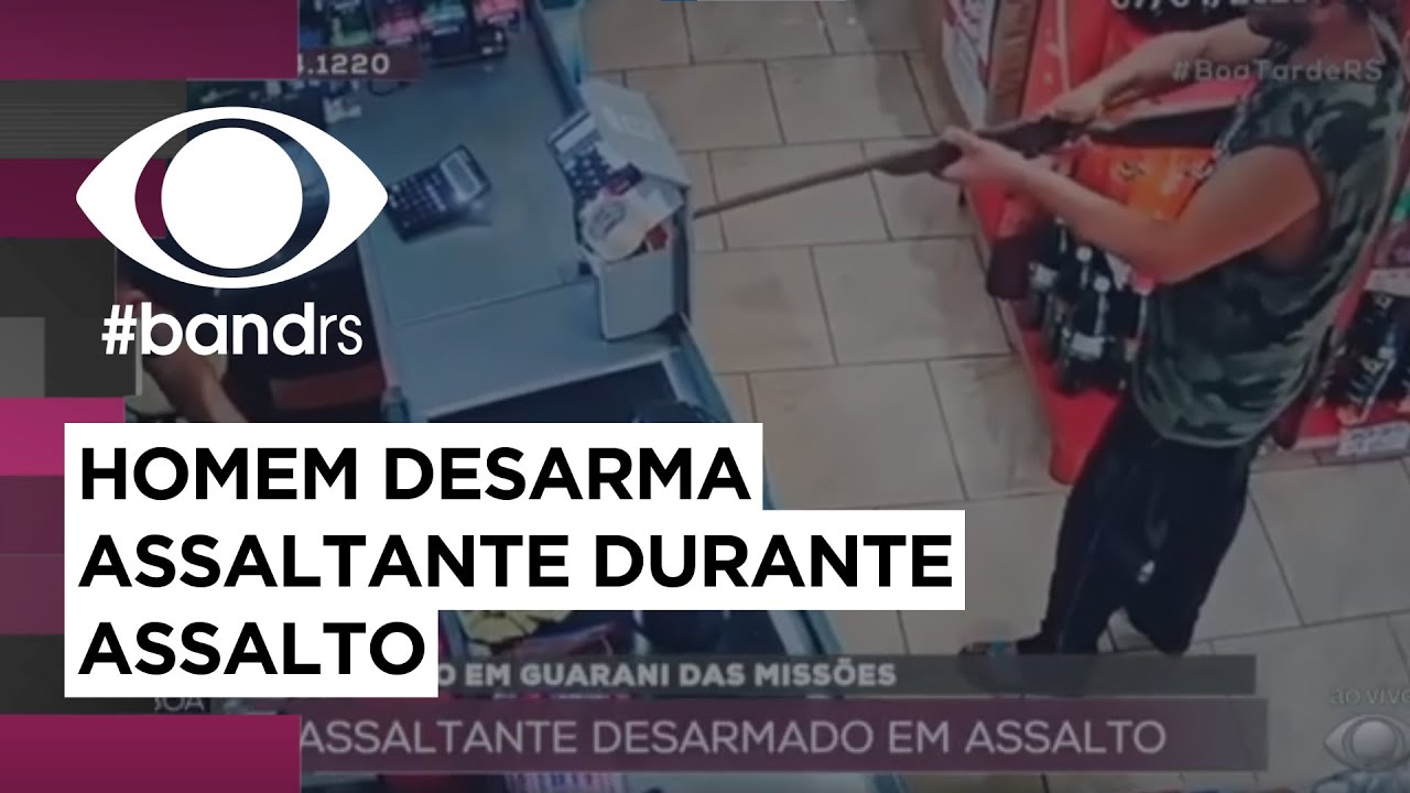 Guarani das Missões: assaltante desarmado durante assalto