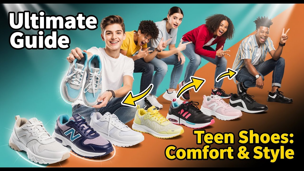 The Ultimate Guide to Teen Shoes: Comfort, Style, and More