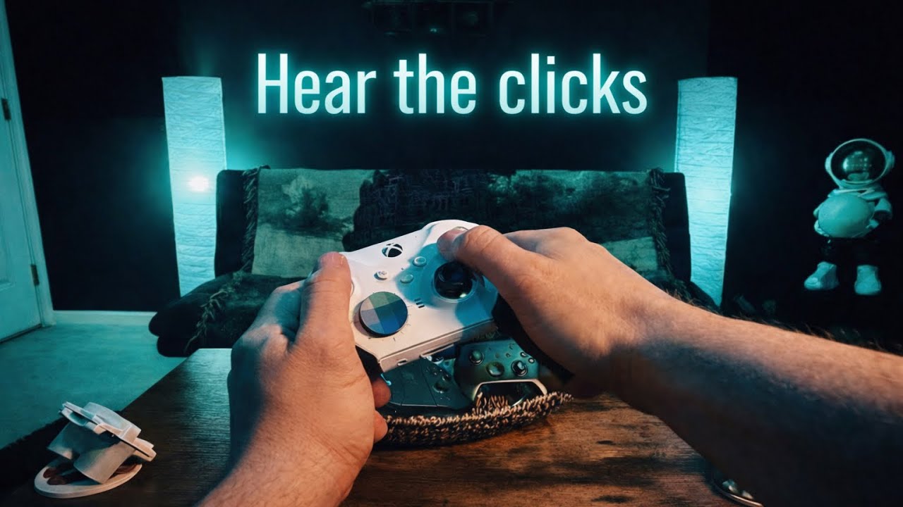Lo-Fi Controller Sounds ASMR 🎮 Gaming Sounds for Deep Sleep