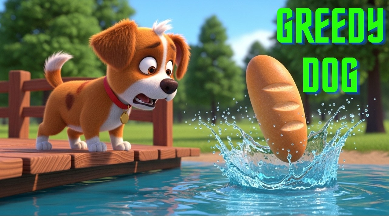 Lalchi Kutta Story | लालची कुत्ता की मजेदार कहानी | Greedy Dog Moral Story for Kids