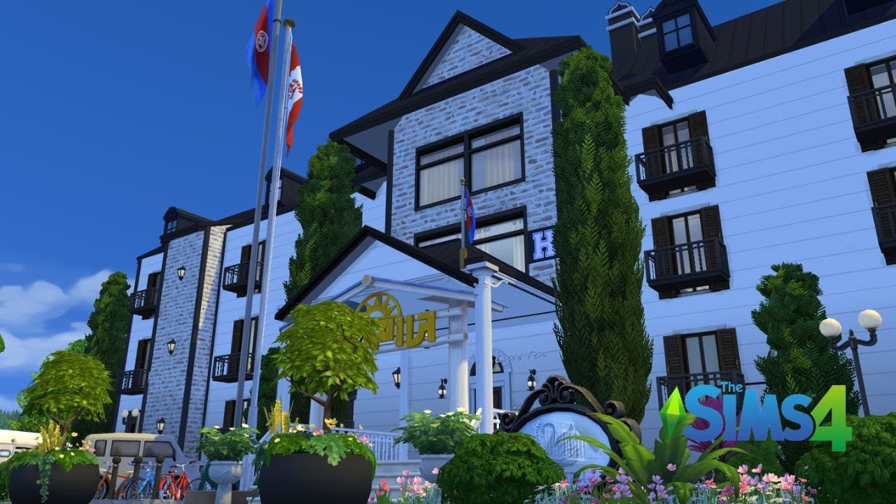 Hotel Escapada Multicultural /No CC/Tour ASMR/Sims 4