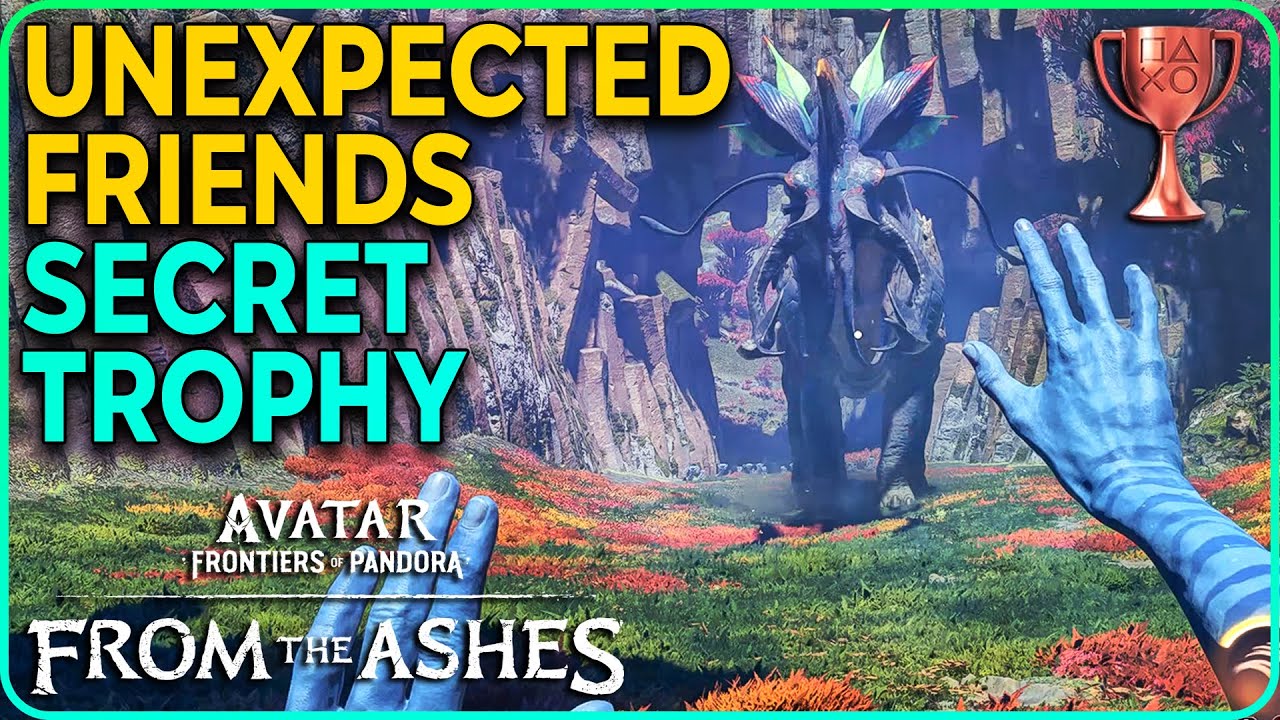Unexpected Friends Secret Trophy (Soothe the Fireback Mastodon) Avatar From the Ashes