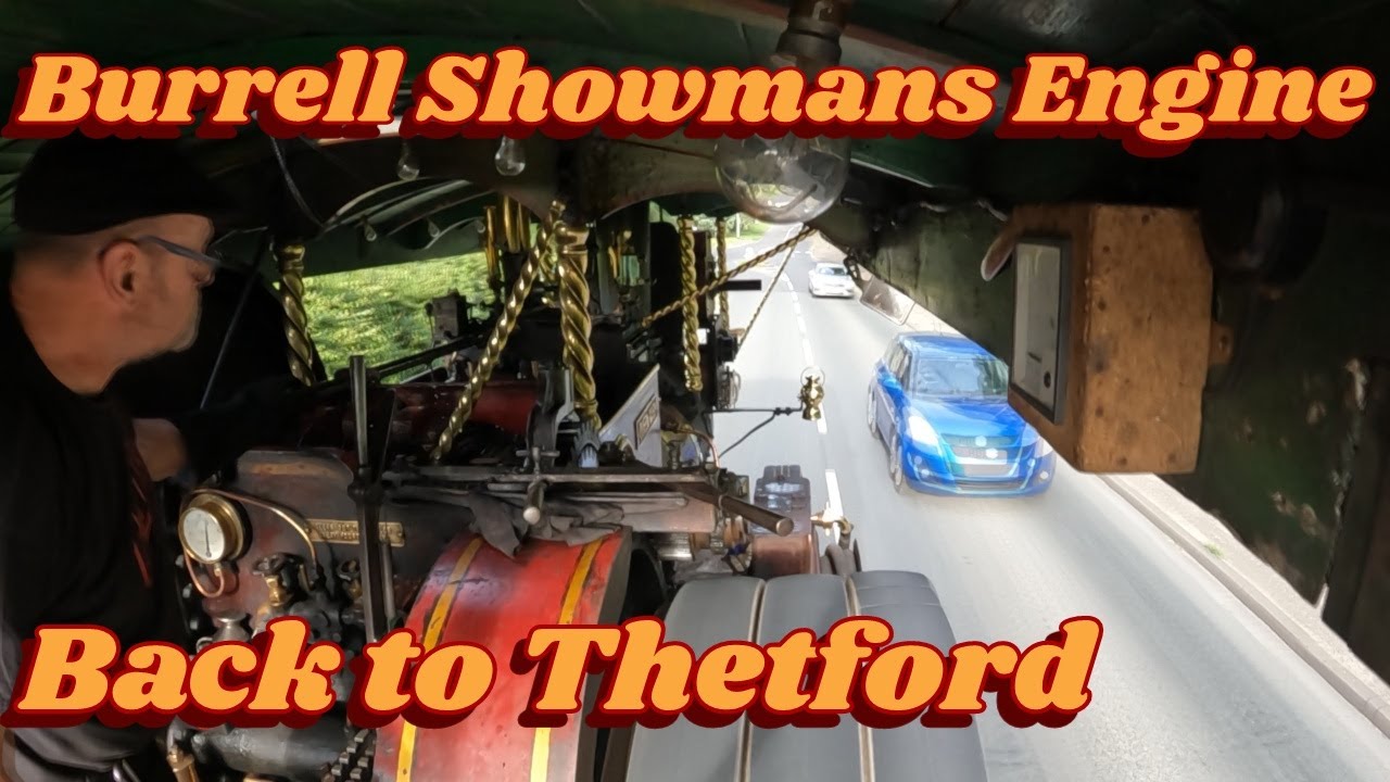 Taking a Showman's Engine back to Thetford