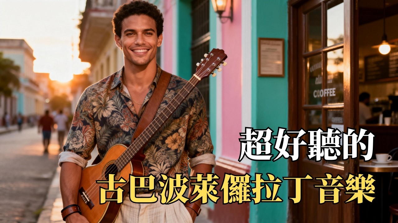 🌊 2026 古巴抒情波萊儸吉他曲 🏖️｜溫暖舒緩西語男聲｜工作・旅行・午後小憩的完美BGM ☕｜加勒比海風中的療癒時刻｜🎧 #古巴音樂 #CubanTres #Bolero #SonCubano