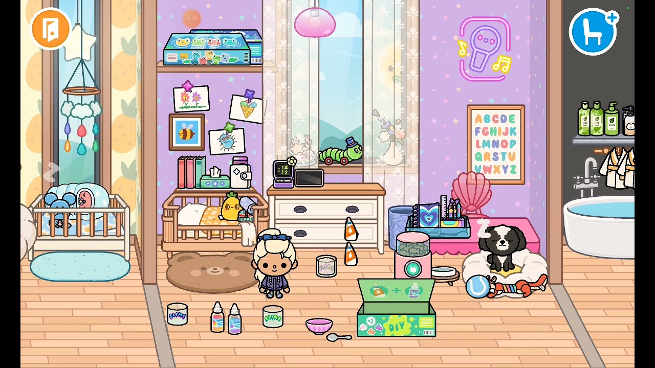 Toca Boca bohatà rodinka 4#💖😁💸