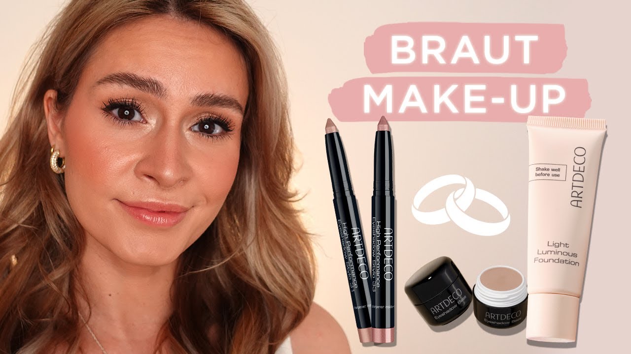 Tutorial: Inspiration für Dein Braut Make-up mit @Paint Pot 💍🤍 Soft Bridal Make-up // ARTDECO