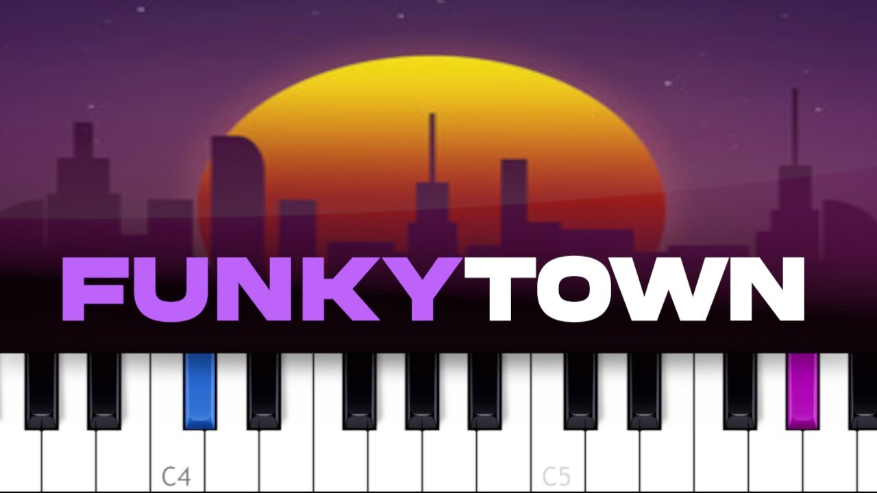 Lipps Inc. - Funkytown (piano tutorial)