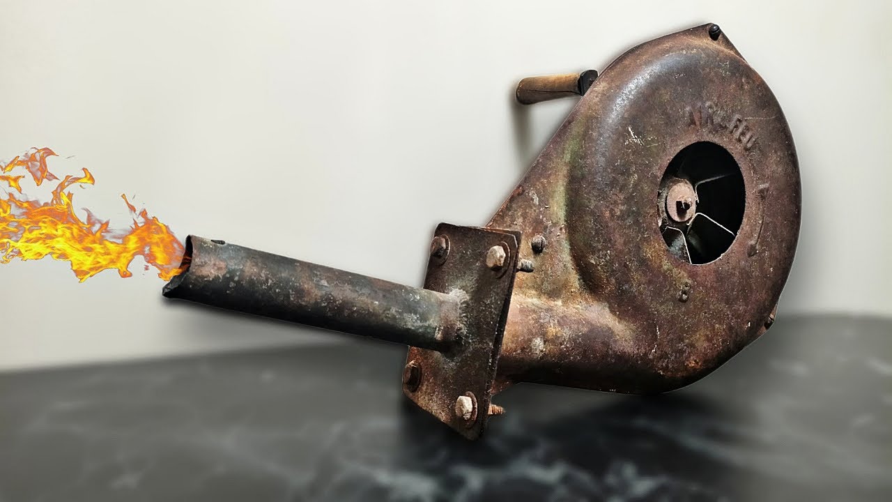 Восстановление старой ржавой кузницы