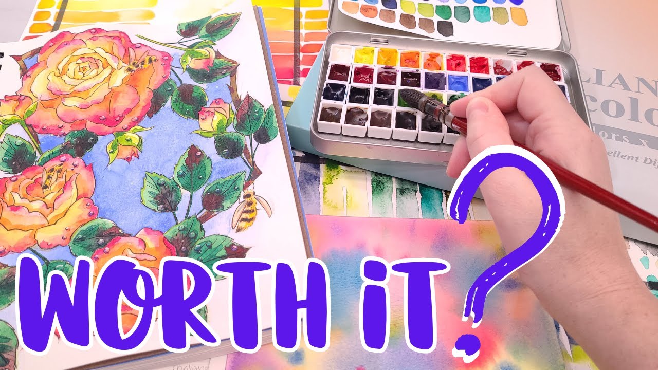 Are Meiliang Pigments Tube Watercolors Worth The Hype? Full Review!