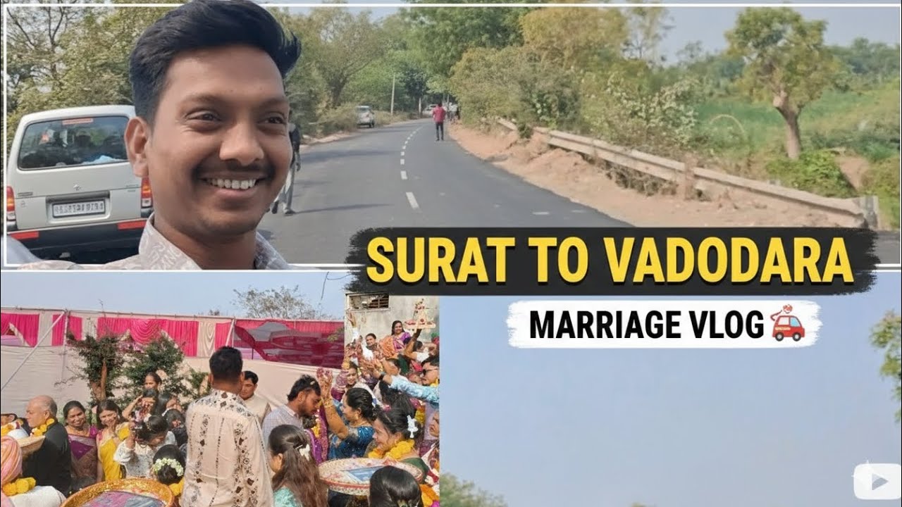 Surat To Vadodara Vlog😎 Full Dhamaal Masti Friends 🧡 🤘||@unfavHarsh || Travel With Buddy's