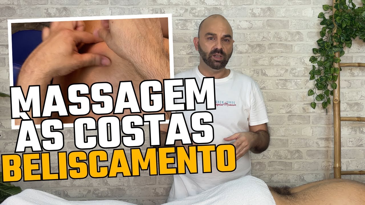 Massagem de Relaxamento às Costas com Beliscamento Aula 37 Curso de Massagem de Relaxamento