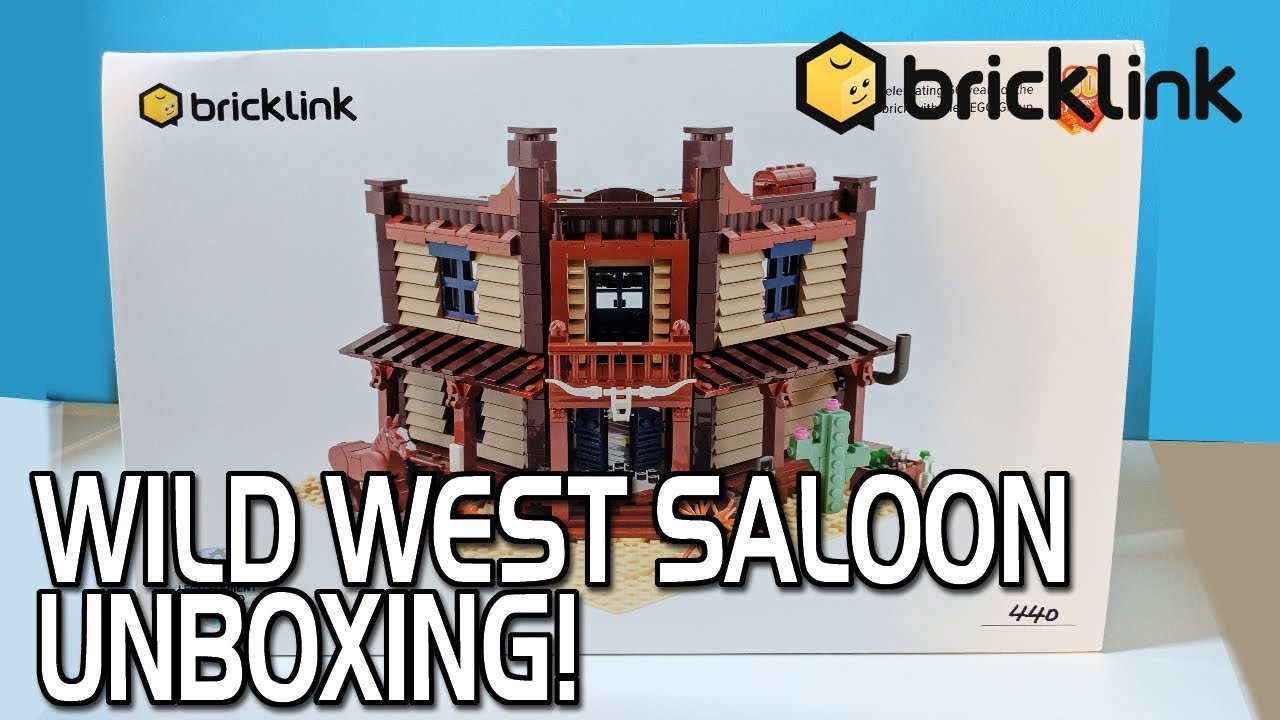 Bricklink - Wild West Saloon Unboxing! AFOL Designer set!