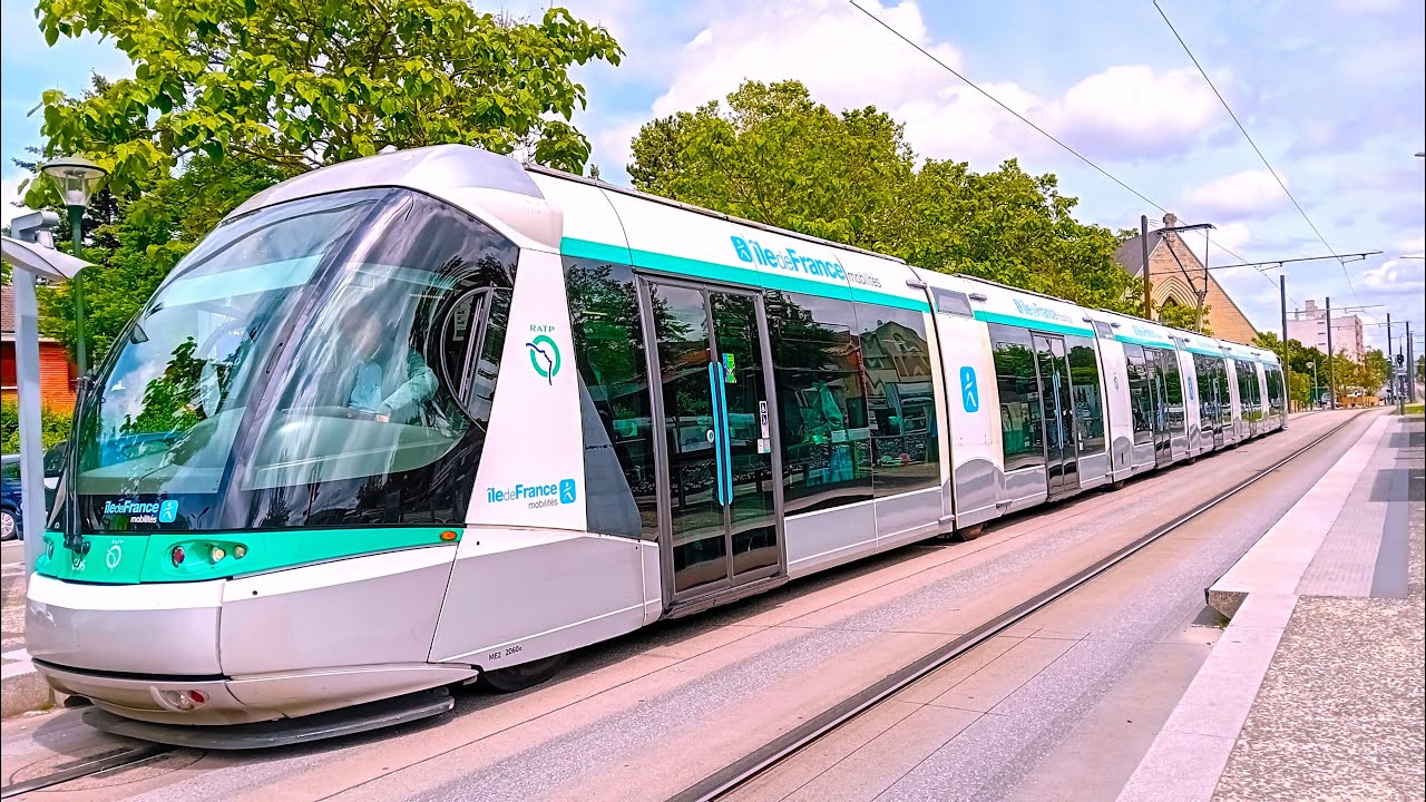 Tramway Ligne 6🚈Translohr STE6 RATP x IDFM : Châtillon - Montrouge➡️Viroflay-Rive-Droite