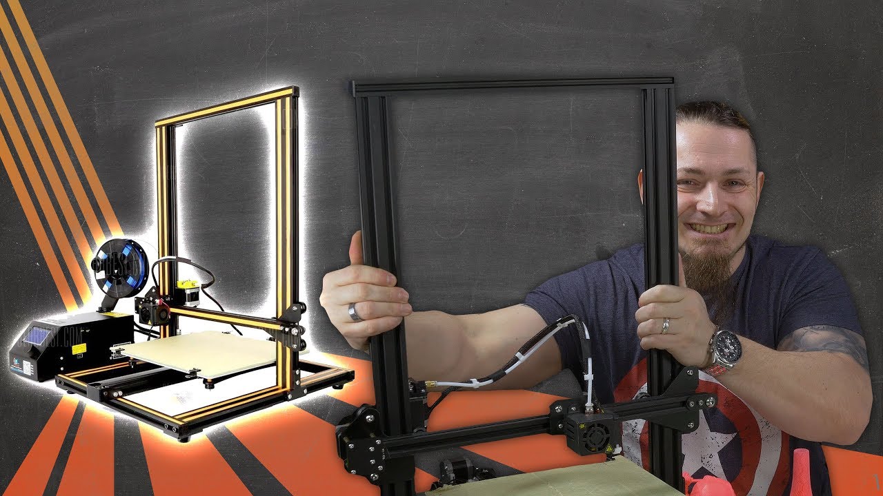 XXL 3D-Drucker 🔬 CREALITY3D CR-10 [Review, Technik, German, Deutsch]