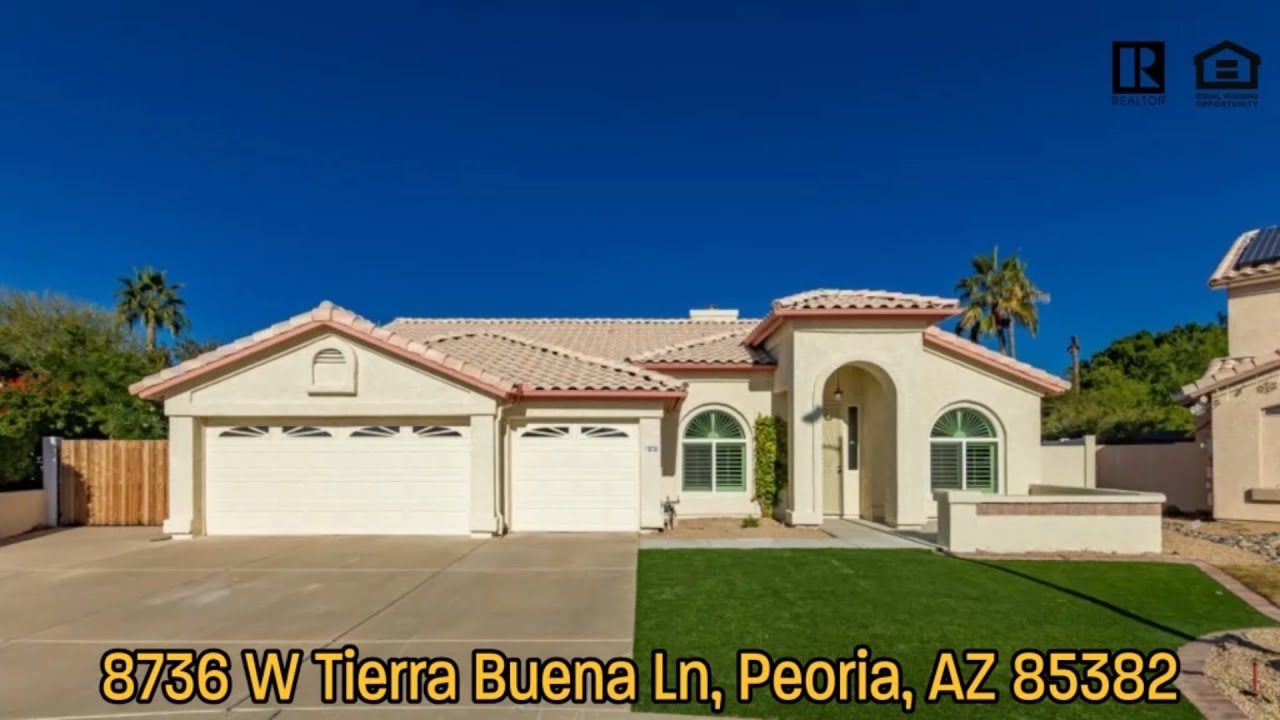 🏡 Fully Renovated Peoria Home Tour | Pool, RV Gate, No HOA | 8736 W Tierra Buena Ln