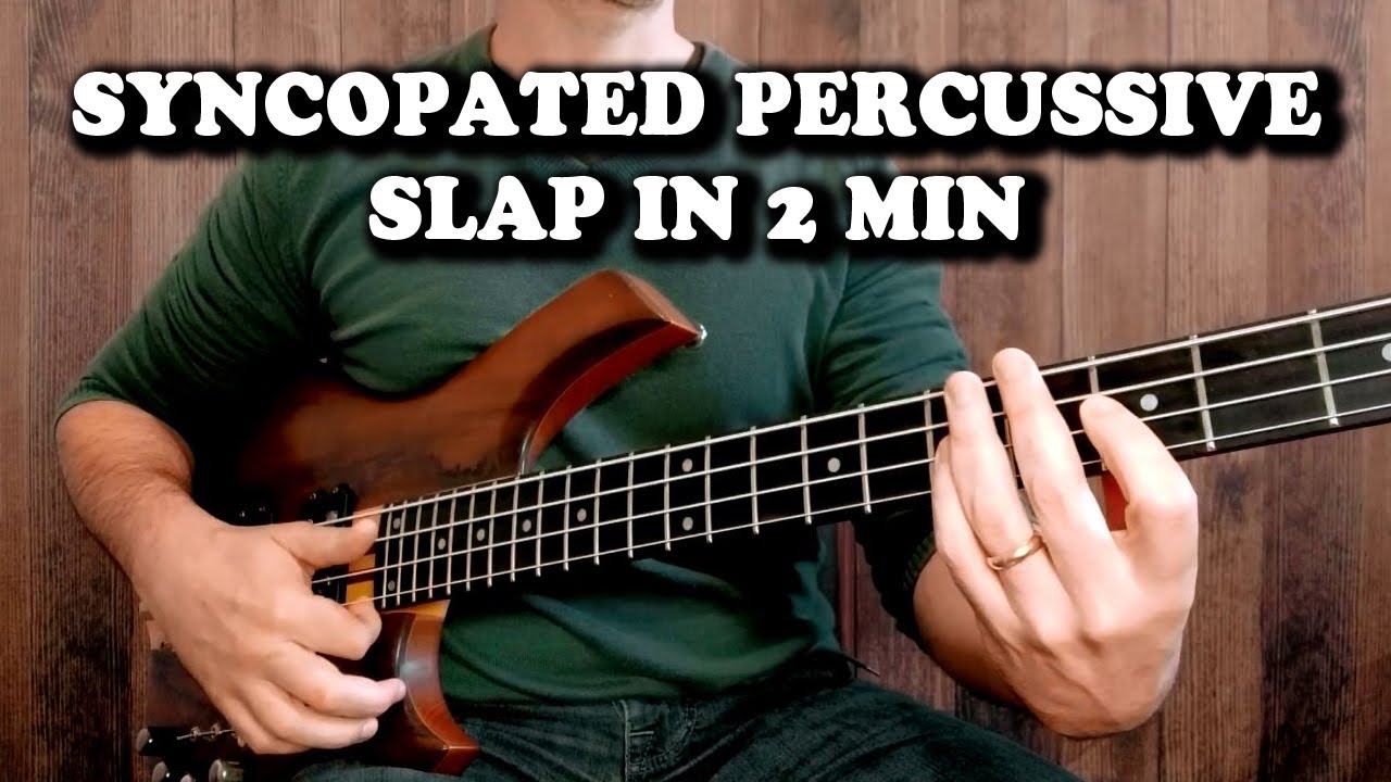 GREAT SYNCOPATED SLAP RIFF (Slap Bass Lesson)
