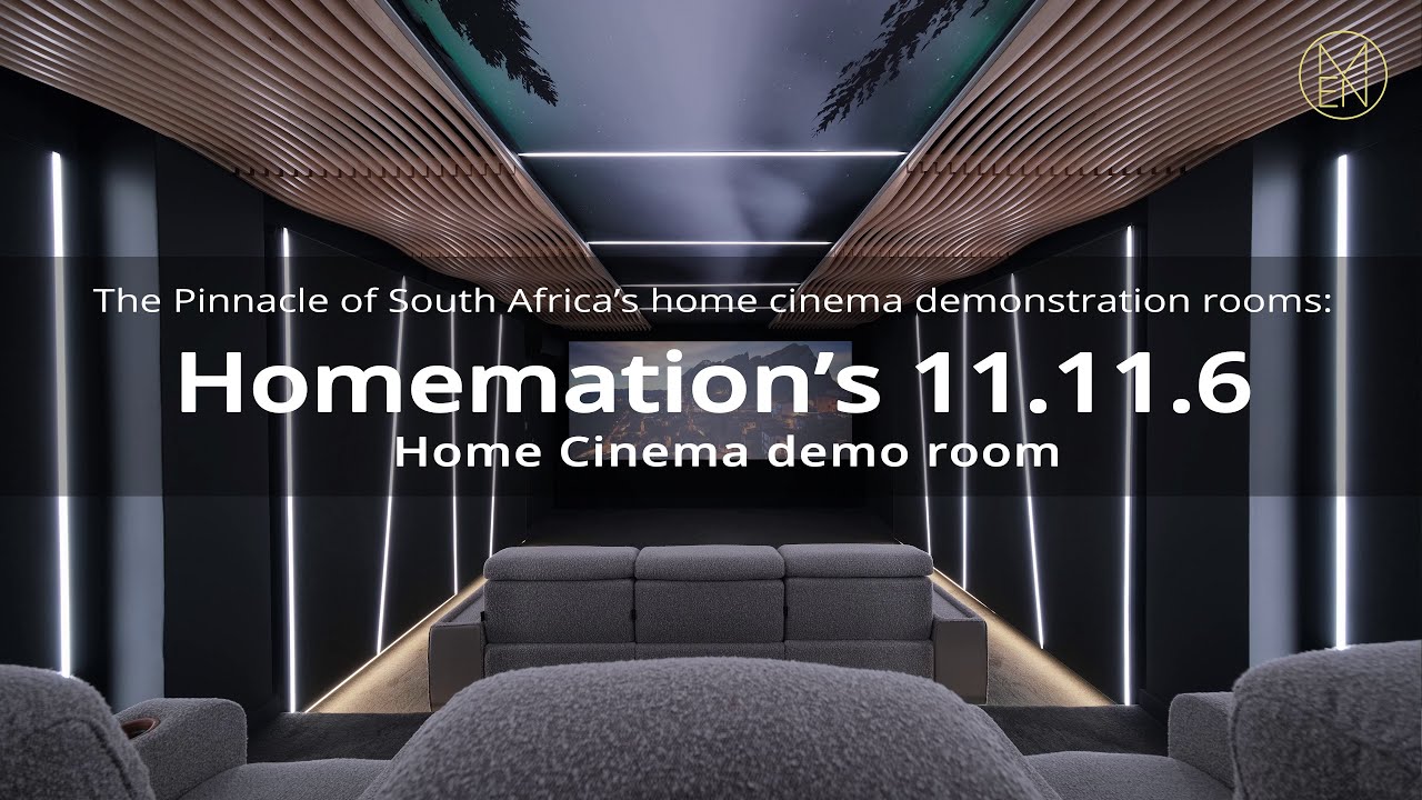 The Pinnacle of South Africa’s home cinema demo rooms: Homemation’s 11.11.6 home cinema demo room