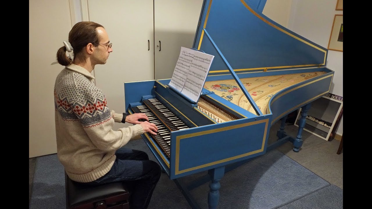 Louis Couperin: Tombeau de Mr. de Blancrocher. John Moraitis, harpsichord.