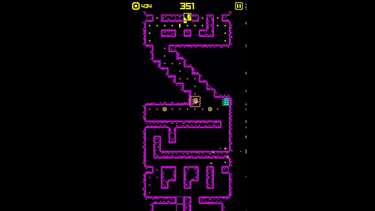 Tomb of the Mask (by Happymagenta) - a gameplay demo, beginner levels