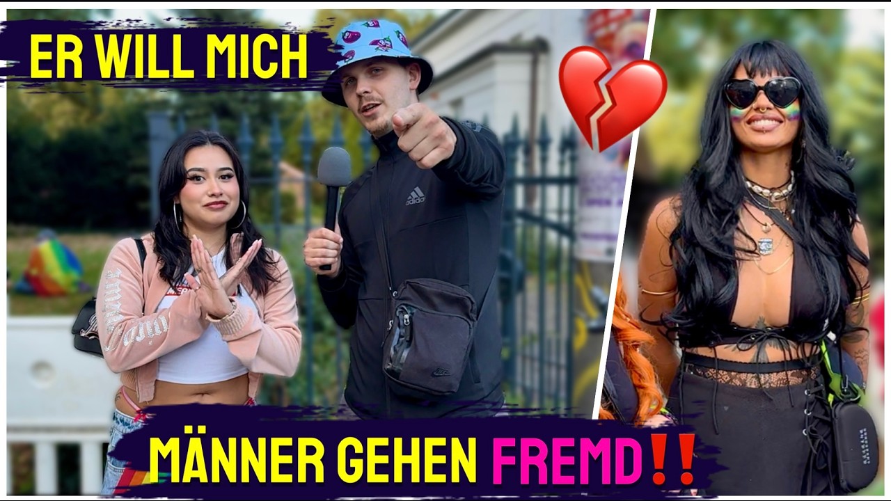 WER geht öfters FREMD😳⁉️MANN vs FRAU | Straßenumfrage CSD Bremen