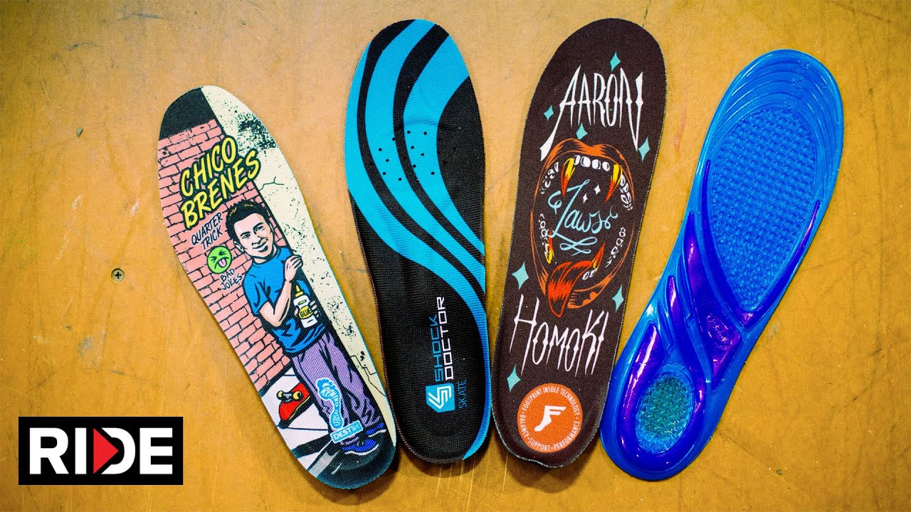 Skate Insoles Tested: Jaws FP, Remind Chico, Hockey & Dr. Scholls