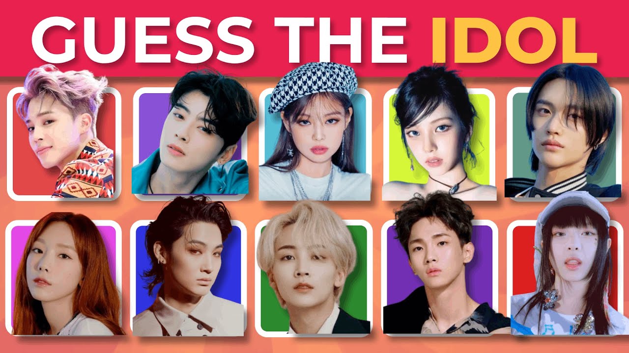 GUESS THE KPOP IDOL BY PICTURE 💝🫰🏼 | KPOP GAMES