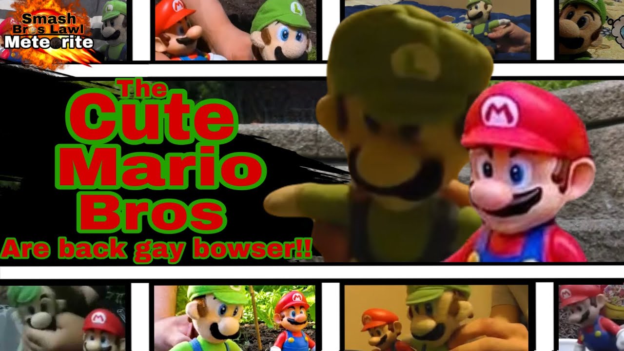 Smash Bros Lawl Meteorite Moveset; Cute Mario Bros